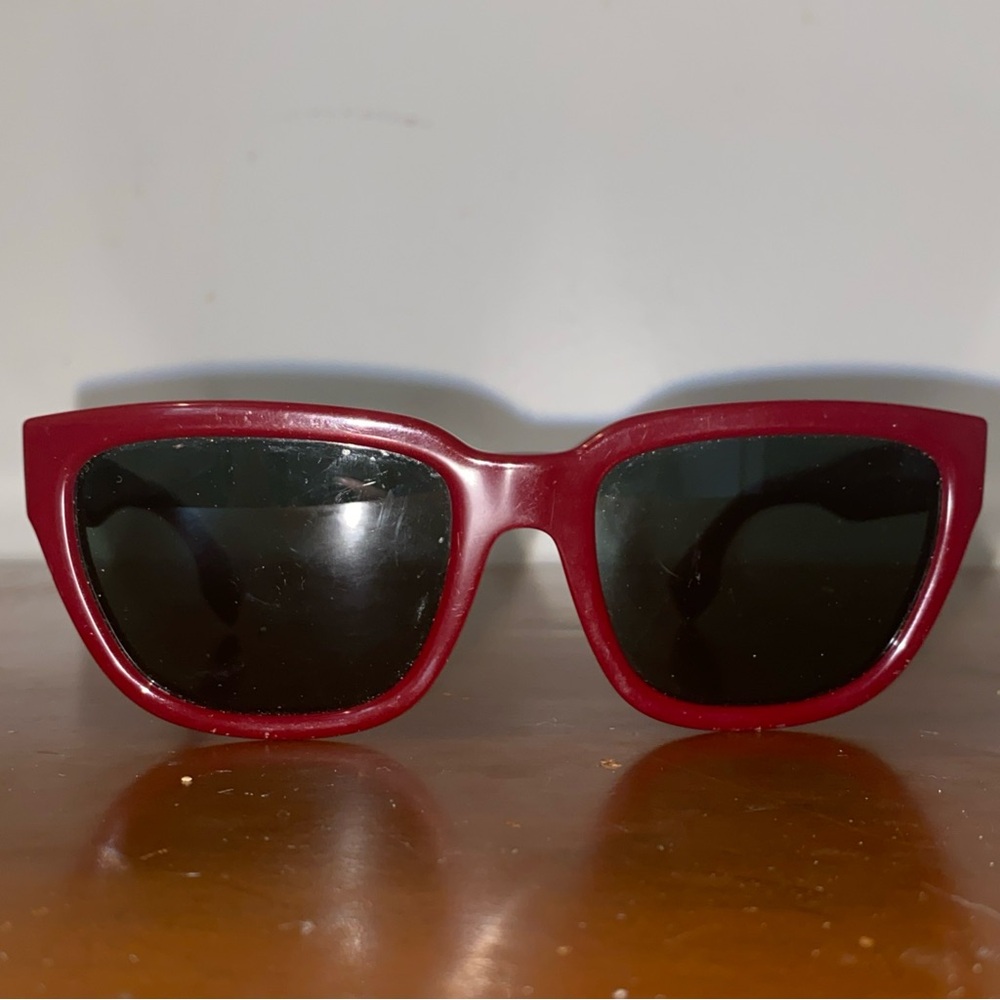 Burberry B4277 3760/3H Authentic Square Burgundy Sunglasses